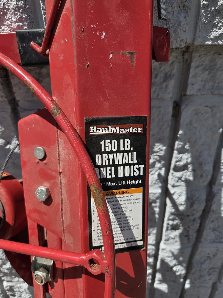 HAUL-MASTER Drywall Panel Hoist