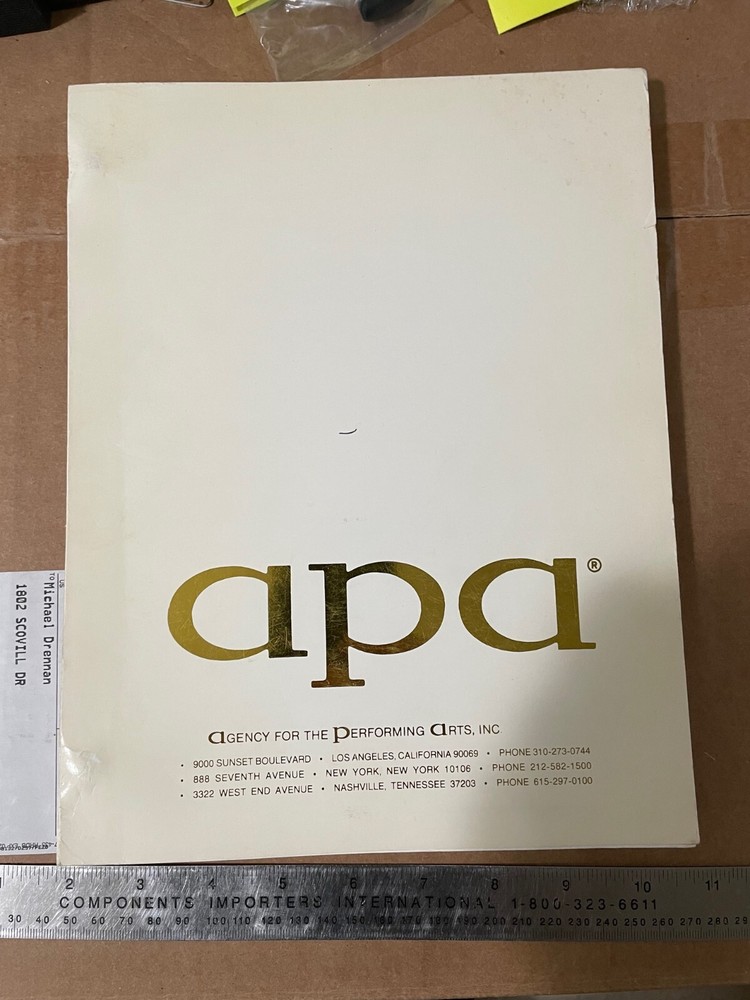 Old Friends  Script