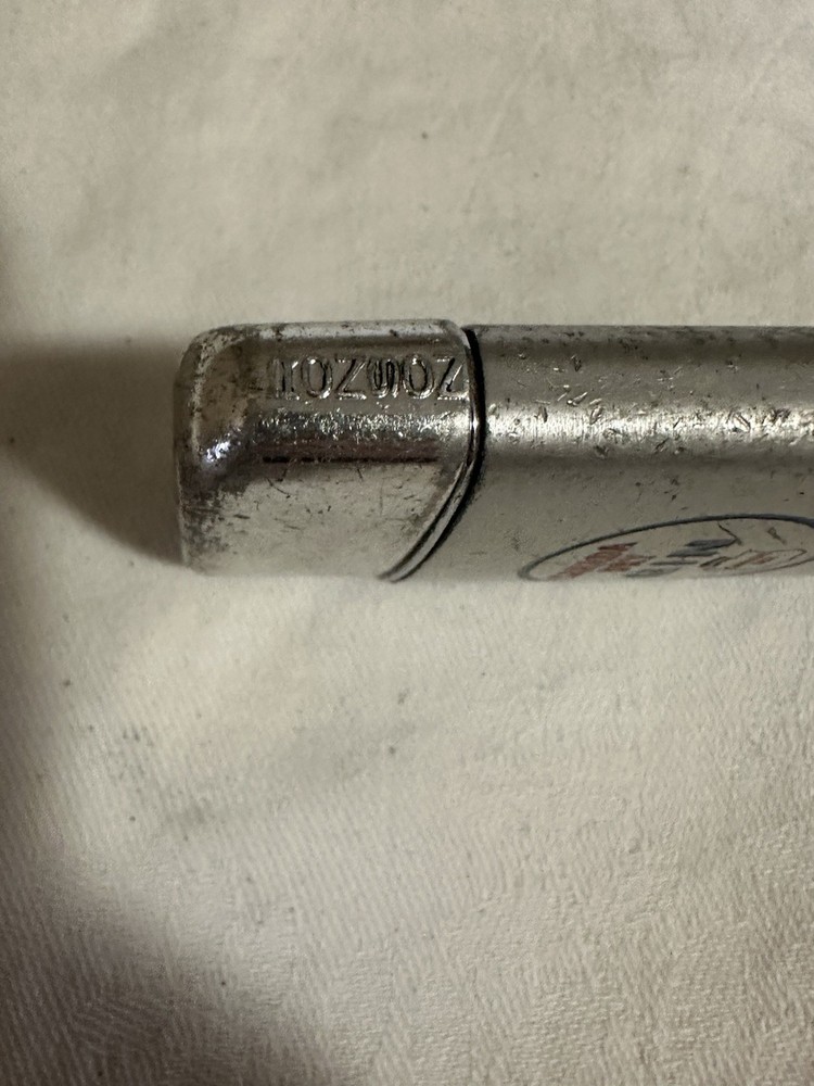 Vintage Ronson Typhoon Lighter Canada Dry Gin Sparks