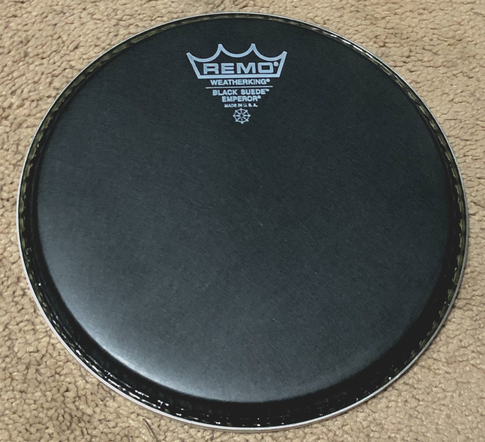 Remo Emperor Black Suede 8" drumhead