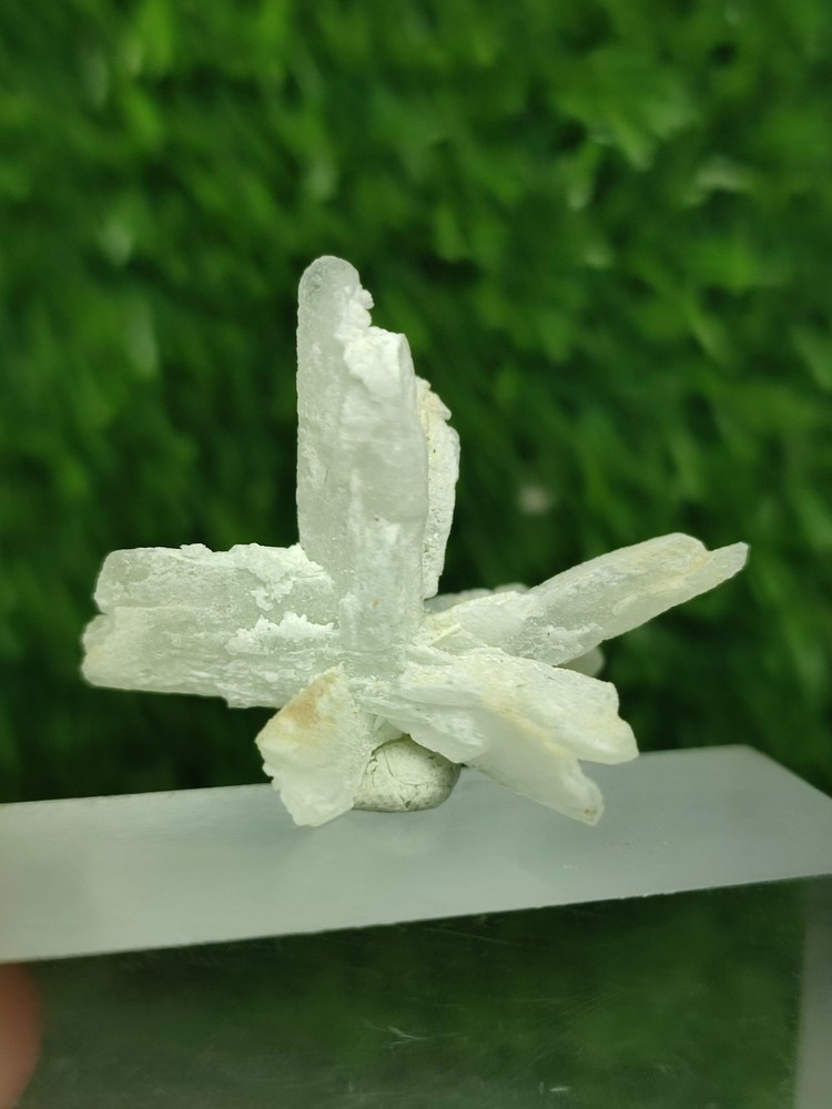 Calcite With Prehnite Nice Color & Termination-Afg.