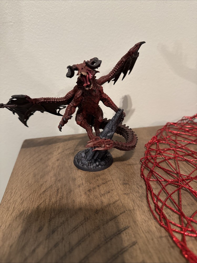 🔥 Pro Painted Red Dragon | Display Quality D&D Pathfinder Miniature