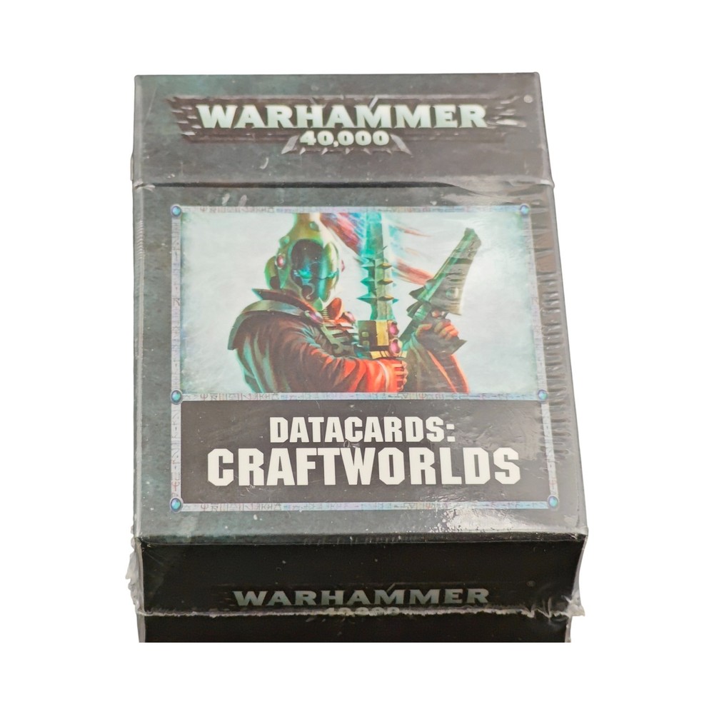 Craftworlds Datacards Pack Sealed Warhammer 40K 2017