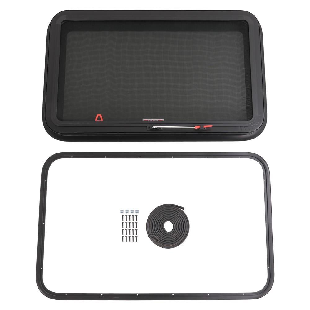 36" W x 22" H For Camper Emergency Push Out Window RV Exit Window W/ Ring & Seal