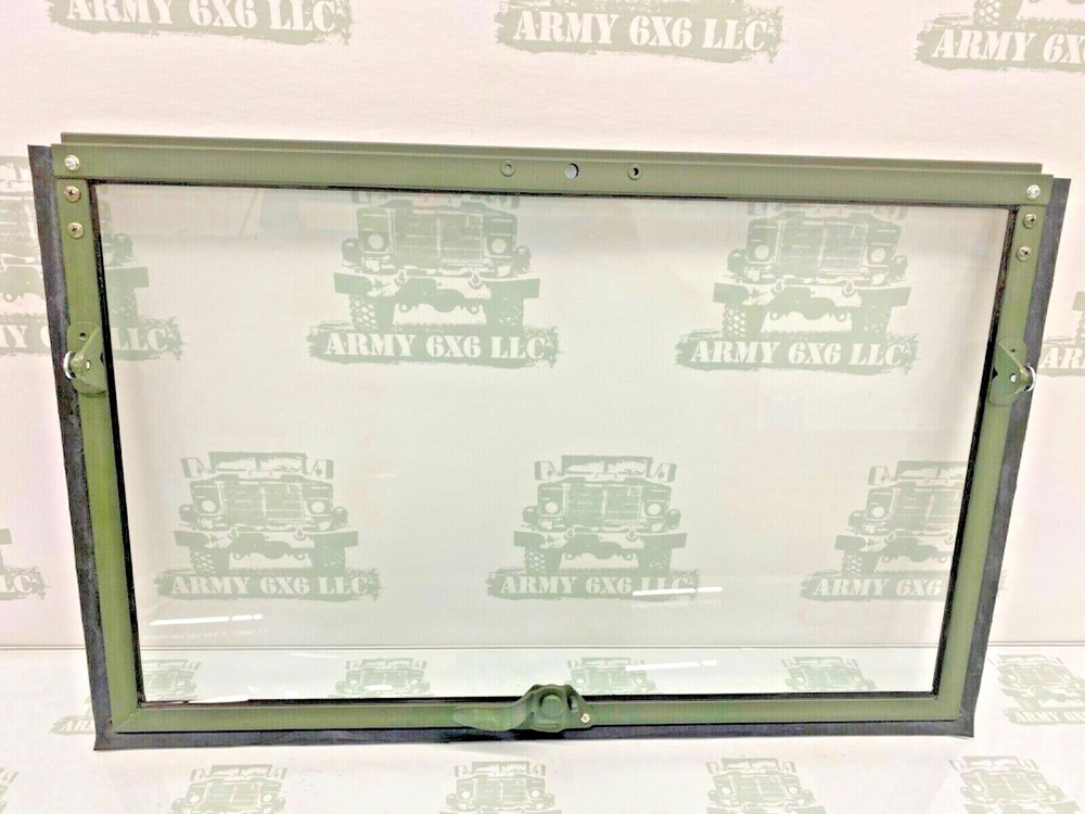 2 New Complete Windshield Set Frame M809 M35a2 2.5 and 5 ton M35 M35a3 M809 M37