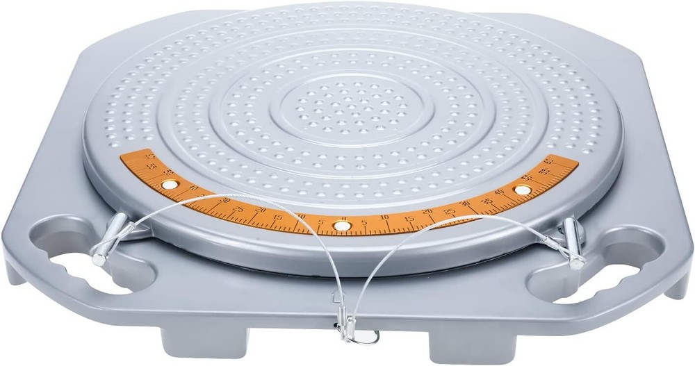 2 Pack Wheel Alignment Turn Plates 10,000 Pounds Capacity with Transition Bridge