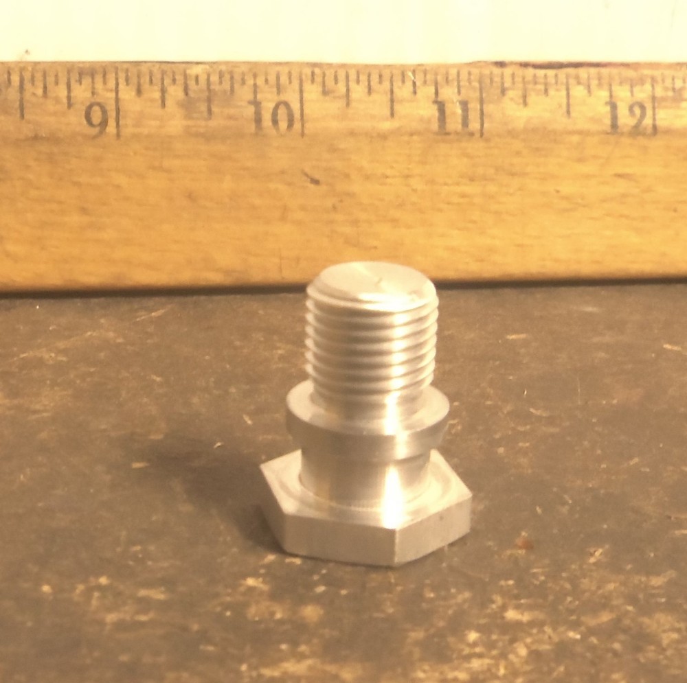 General Dynamics - Aluminum Boresighting Stud - P/N: 12E072-7 (NOS)