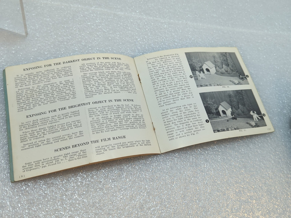 Vintage Weston Master Universal Exposure Light Meter Model 715