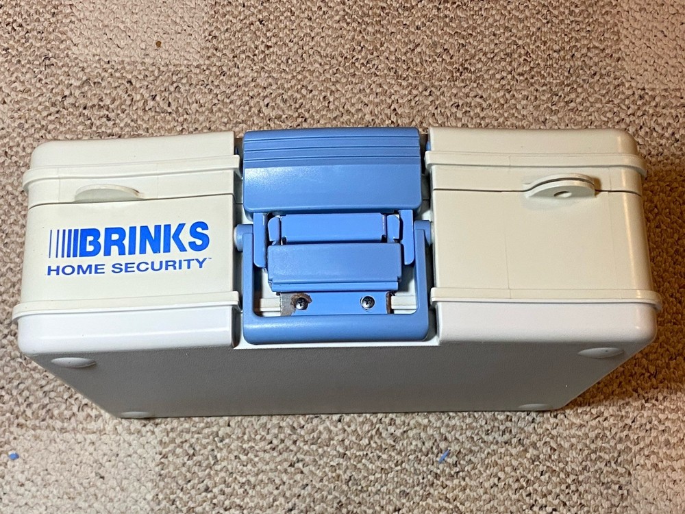 Brinks Home Security Fire, Water, Safe, Lock Box