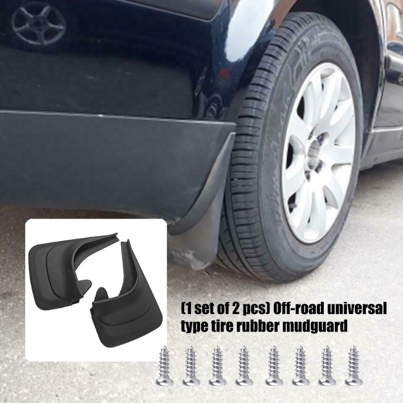 2pcs Mudflaps Protector Mud Flaps Replacement Mud Guard Flaps Mudguard