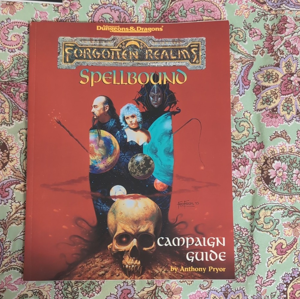 AD&D Forgotten Realms Spellbound Campaign Expansion 1121 complete