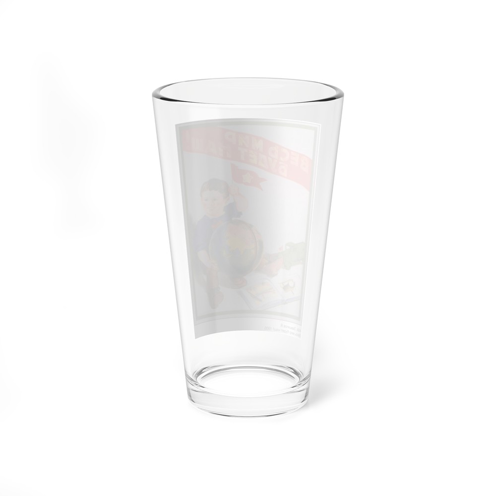 Soviet Era Poster 232 - Pint Glass 16oz