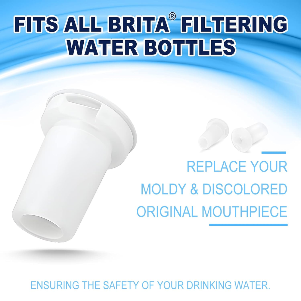 2In1 Brita Water Bottle Filter & Mouthpiece Replacement, Brita Replacement Parts
