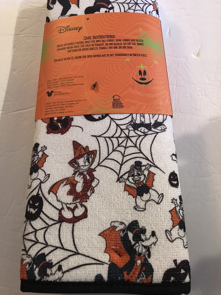 Disney 2PK Halloween DRYING MATS