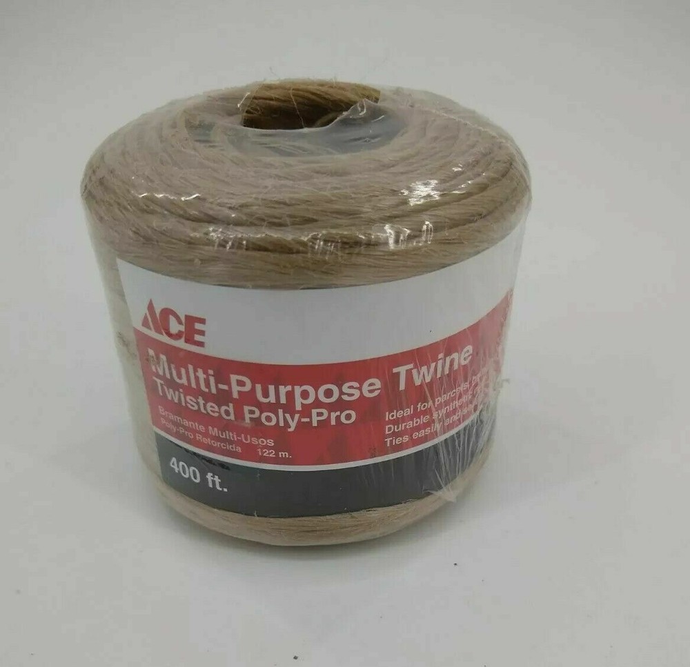 ACE 7094006 Polypropylene Tying Twine, 400 ft', Multi-Purpose LIQUIDATION