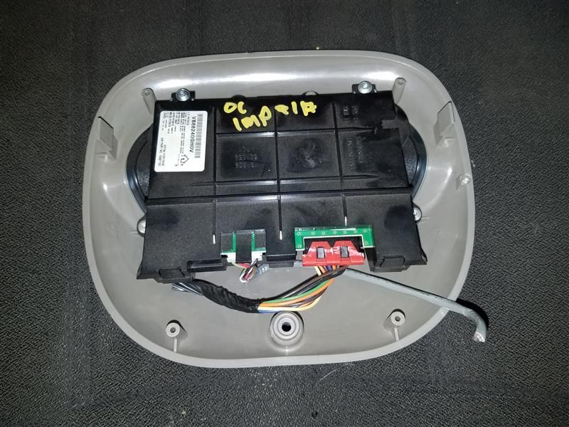 2001 IMPALA ROOF MOUNTED INFORMATION SCREEN COMPASS GRAY TRIM