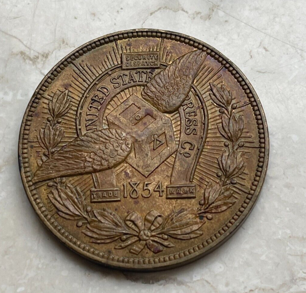 1904 US Express Co HK-736 So Called Dollar - Brass JS