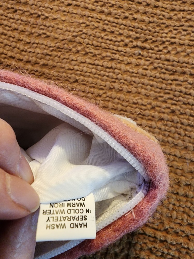 Hand Crafted Felt: Sloth Pouch