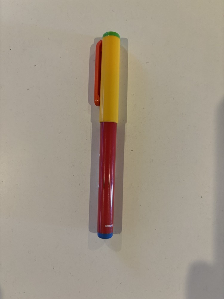 Vintage Apple Computer Rainbow Logo Ballpoint Pen Mac