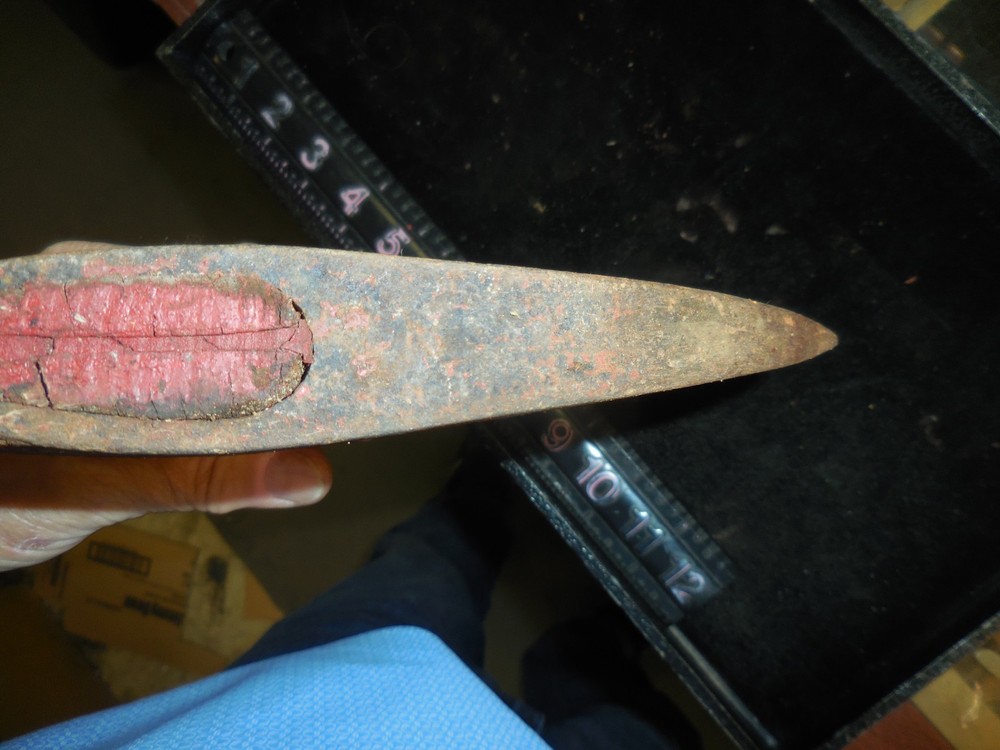 Vintage Axe Forestry Fireman's Unbranded ---BROKEN HANDLE