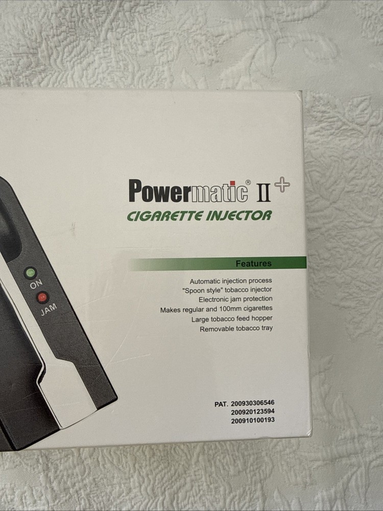 Powermatic 2 PLUS Electric Cigarette Injector Machine PM-II