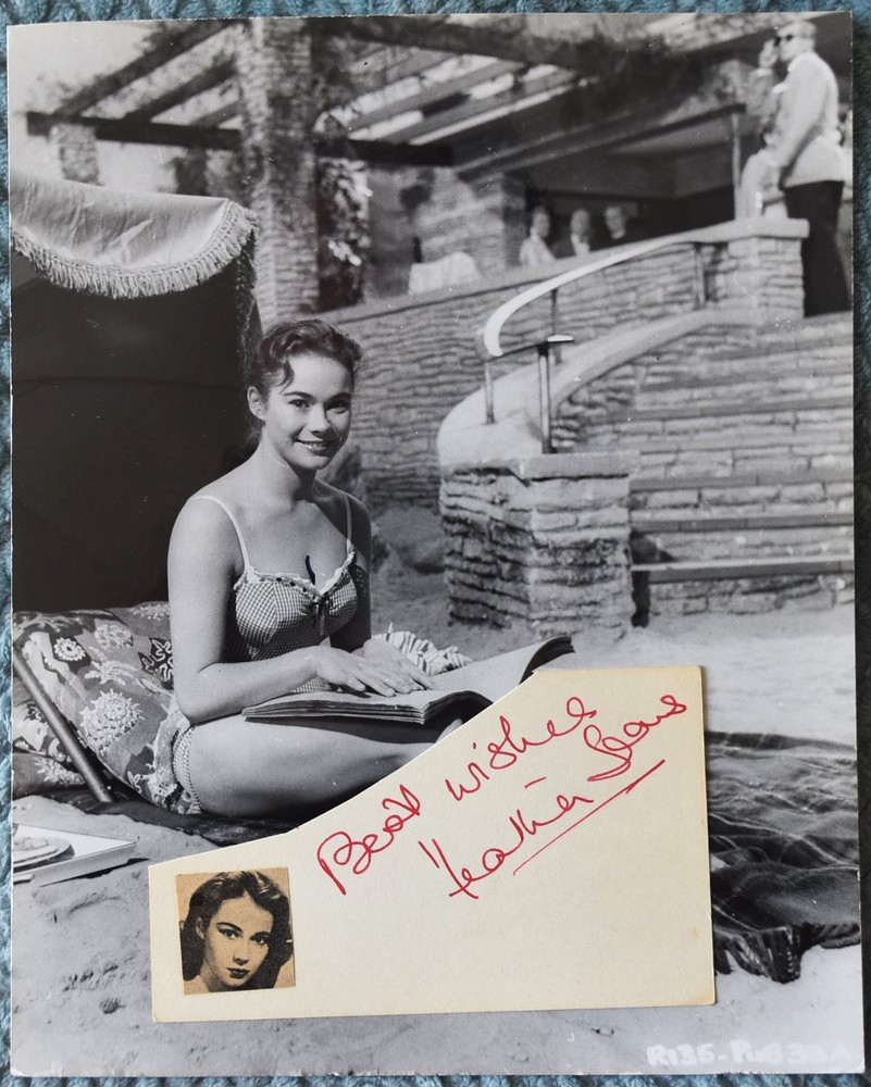 Heather Sears Hand Signed Card