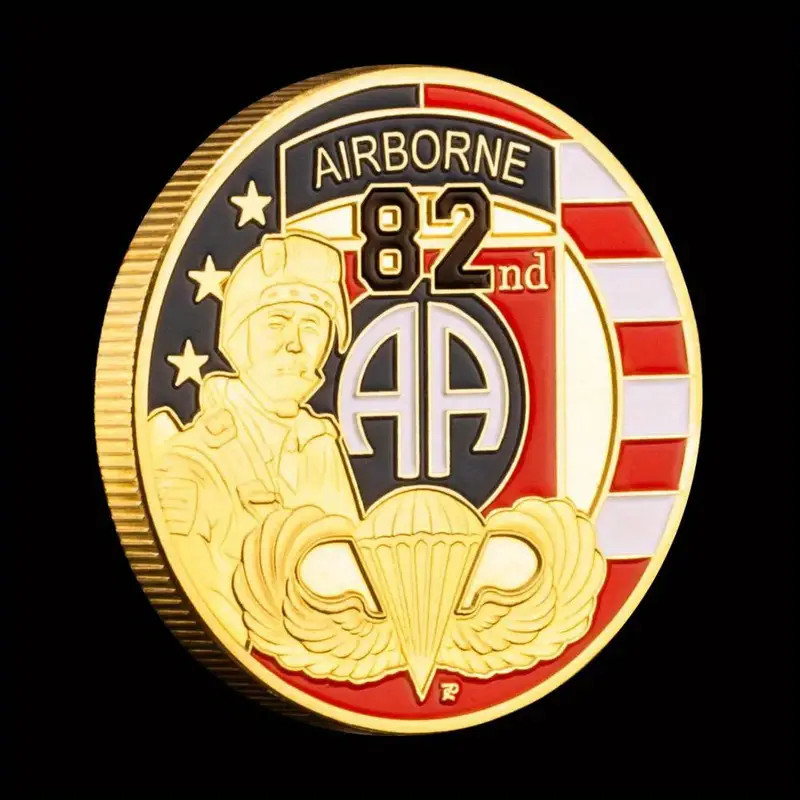 82nd Airborne Challenge Coin - Excellent Gift
