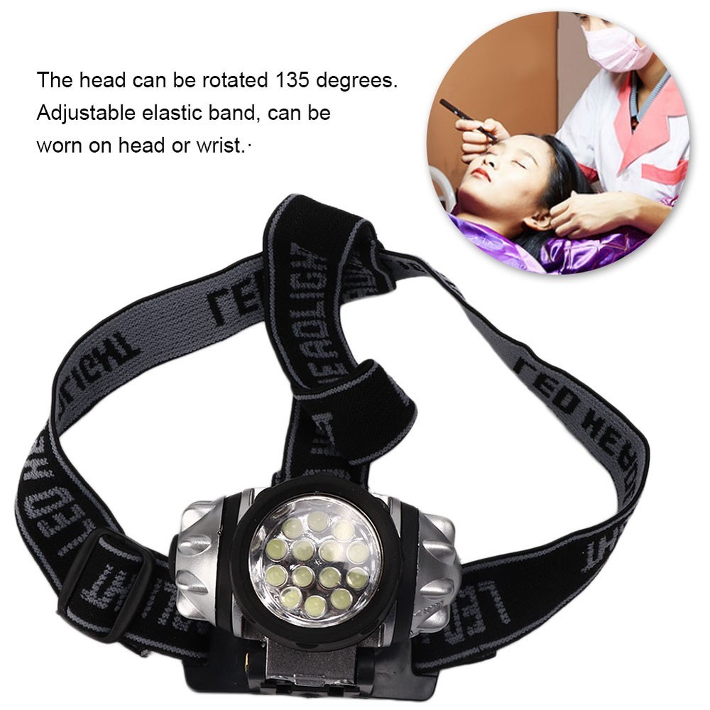 Adjustable LED Tattoo Light Head Wearing Makeup Working Lamp Beauty Accessory