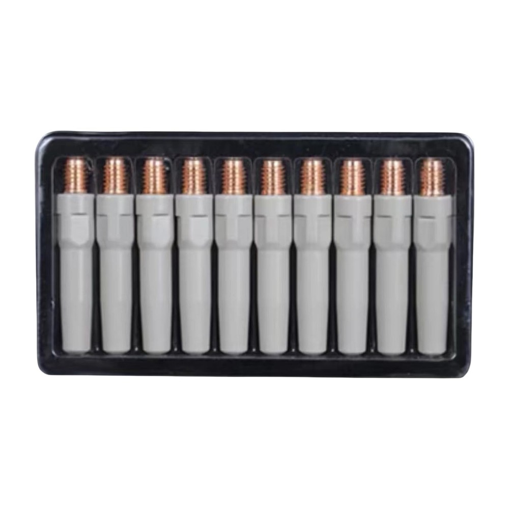 10Pcs Welding Nozzle Tips Diffuser Connectors Holders Torch Welding Nozzle 0....