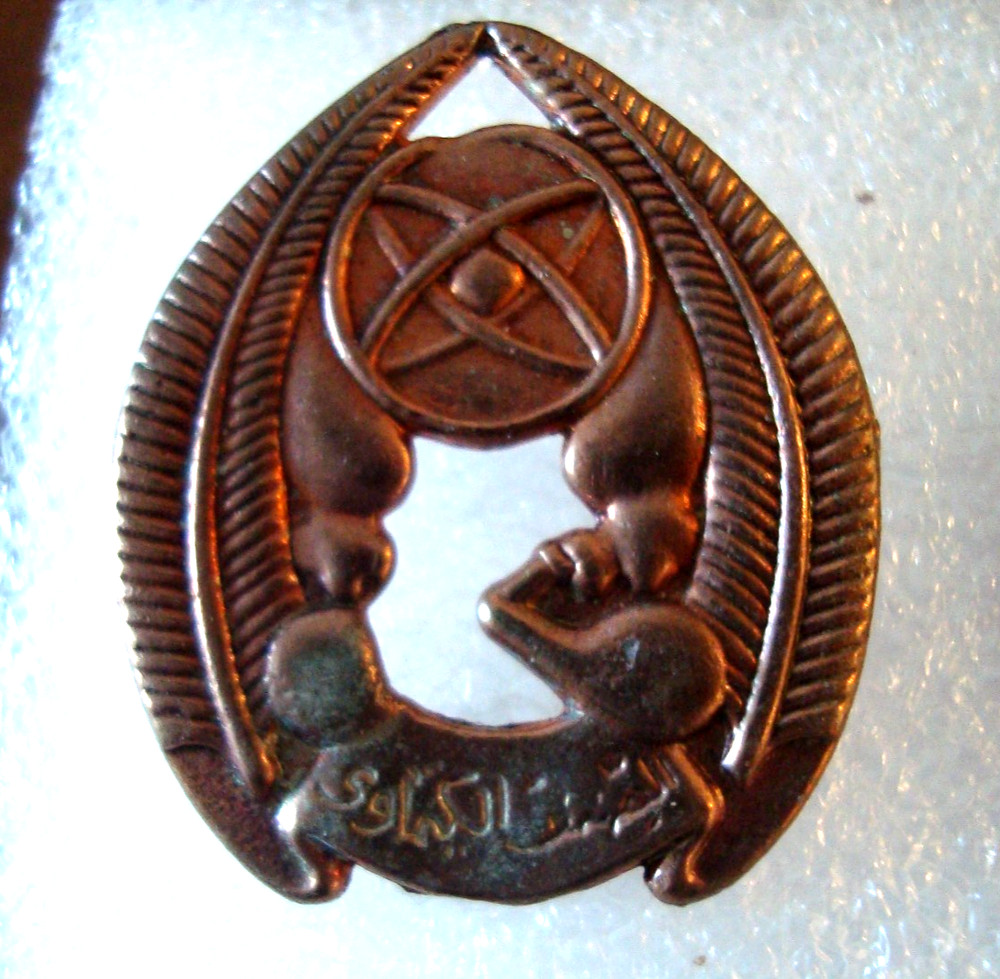 IRAQI COLLAR INSIGNIA SET!!! DESERT STORM BRING BACKS
