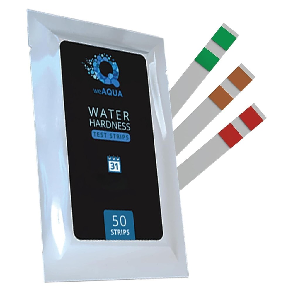 Water Hardness Test Kit - DoubleCheck 50 Strips - Hard Water Testing Kit...