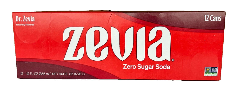 Zevia Dr Zevia Zero Sugar Soda Pop 12 pack