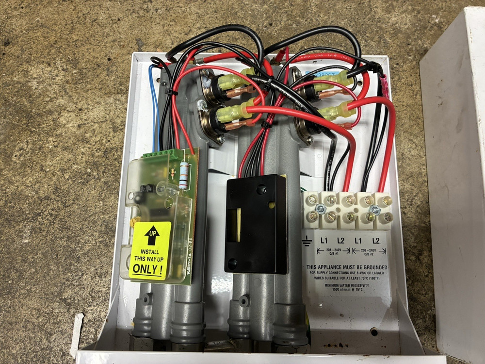 EEMAX EX190T Electric Tankless Water Heater 19kW - 240VAC - 150PSI MAX - Parts