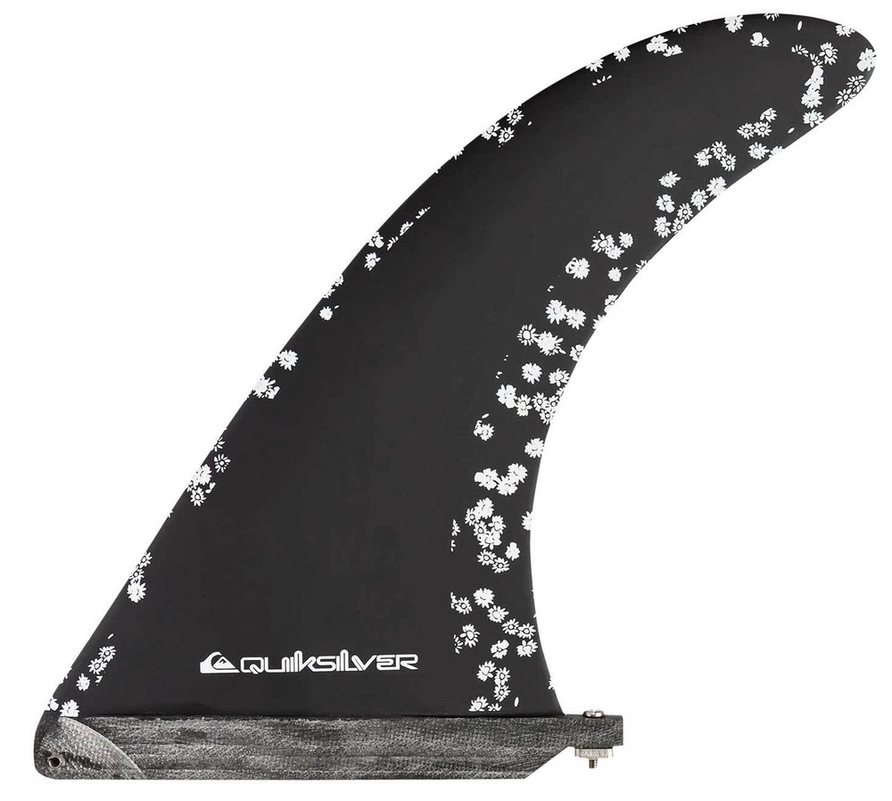 Quiksilver Single Fin 9" - Black - New