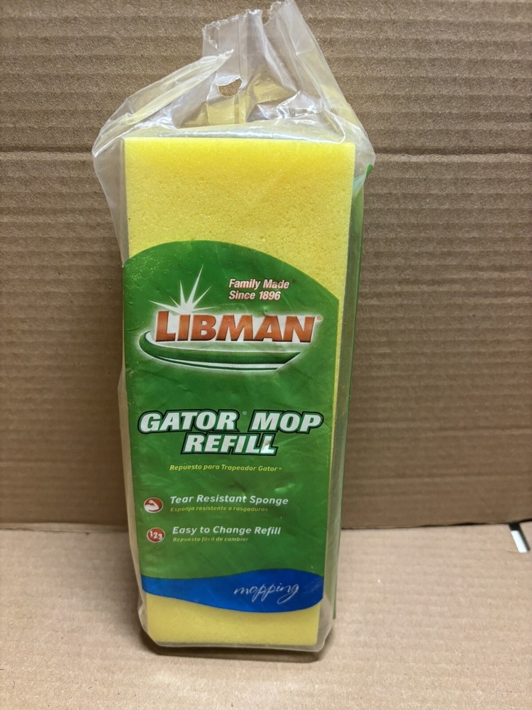 Libman Gator Mop Refill Model #02021 - New