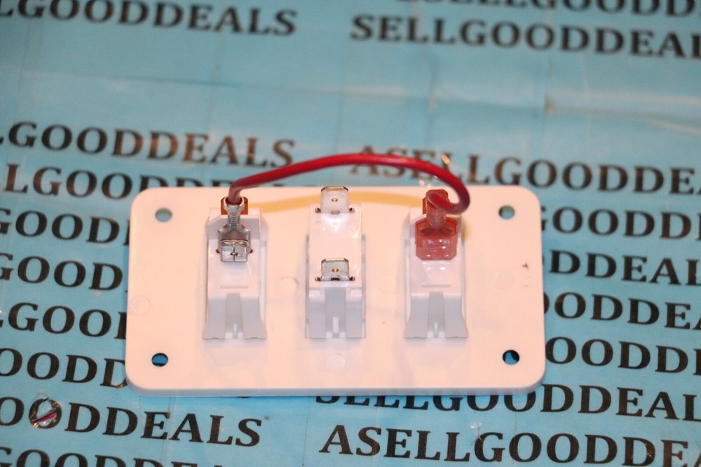 Atwood 91230 Dometic Water Heater White Dual 12V Switch Panel New