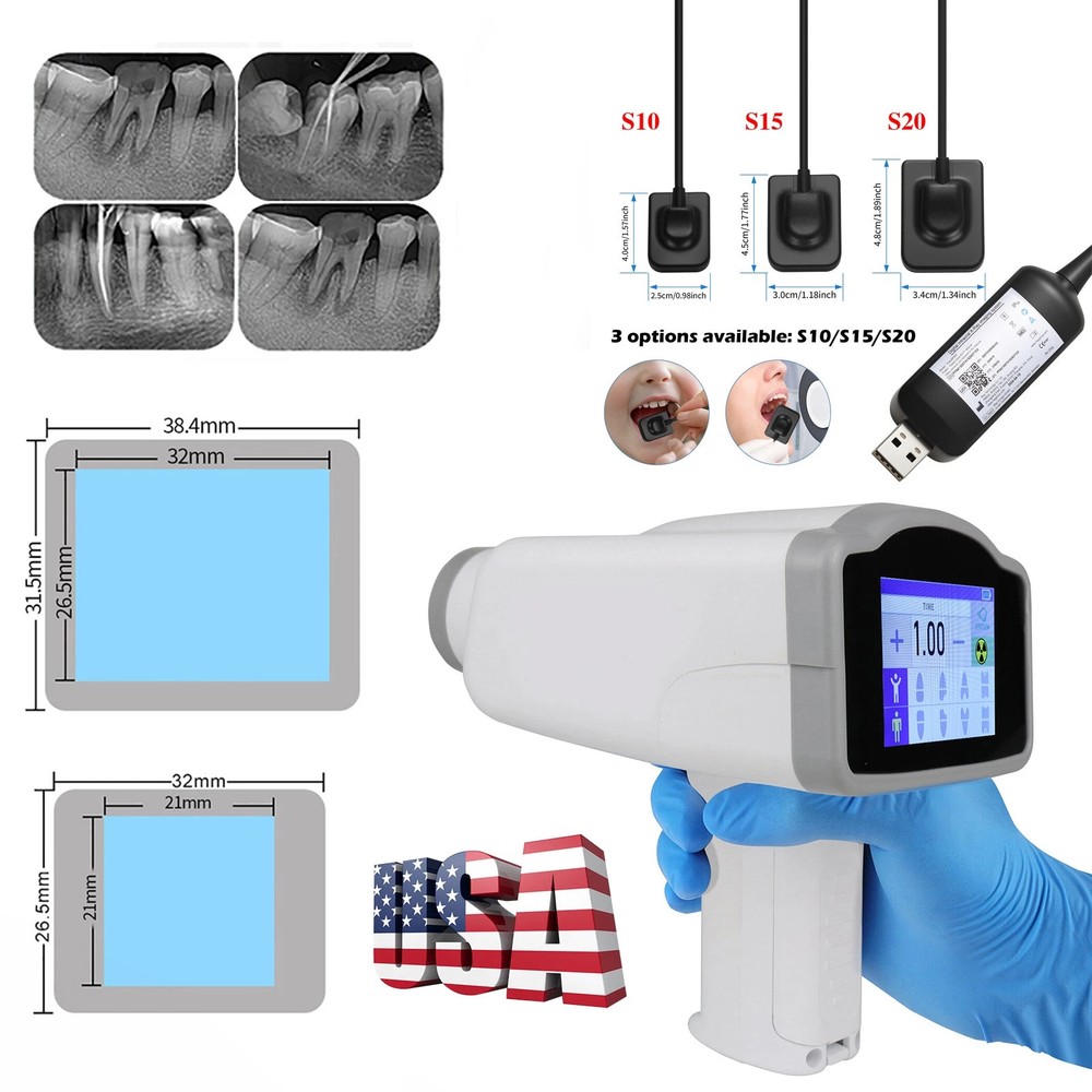 Dental X Mobile Unit System Ray Digital Machine High Frequency No Shield/Sensor