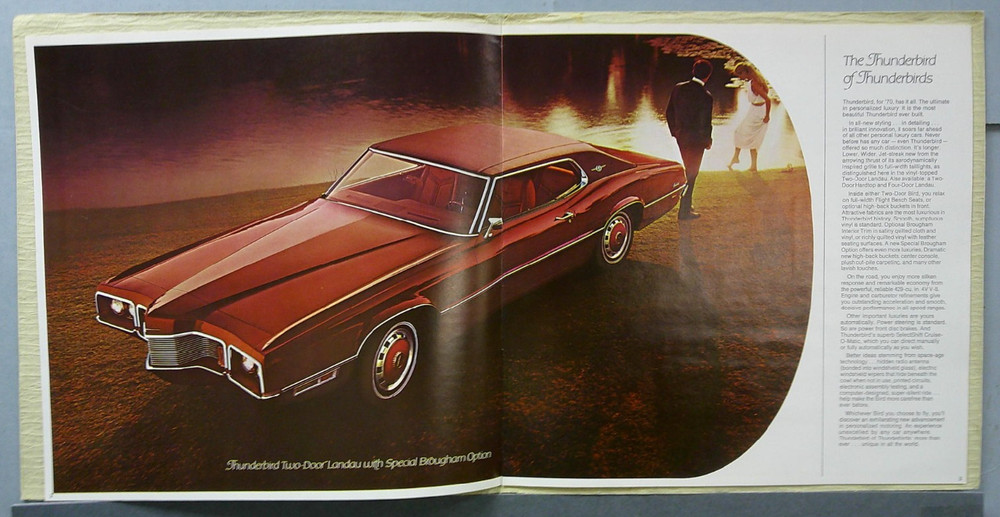 1970 Ford Thunderbird Sales Catalog