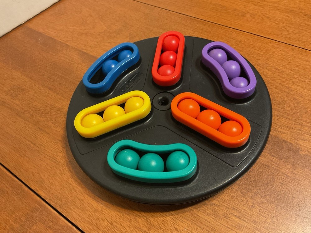 Vintage BACK SPIN Binary Arts Brain Teaser Puzzle Game Backspin Clean