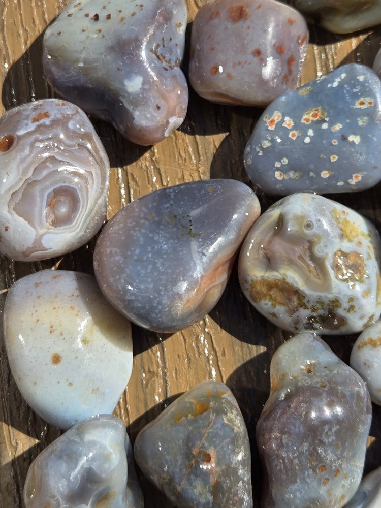 Botswana Agate Selects - SUPERNOVA - Rough, Natural, Not Polished A+ Grade