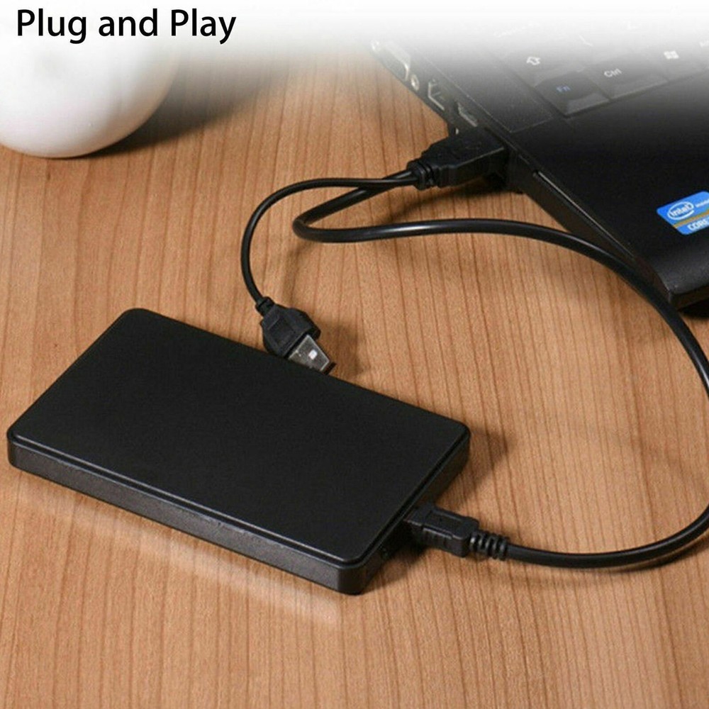 USB 3.0 SATA SSD External Hard Drive Portable Desktop Mobile Hard Disk Case
