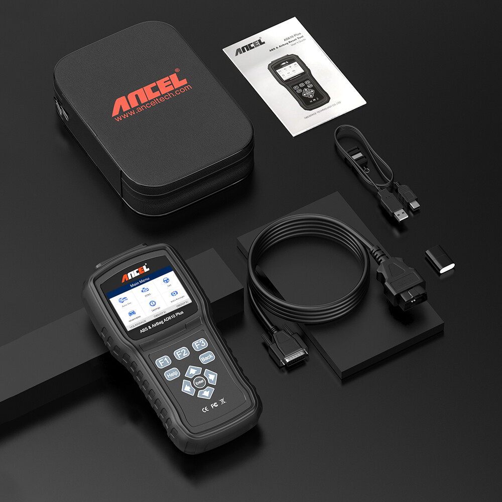 ANCEL AD610 Plus Car OBD2 Scanner Diagnostic Tool ABS SRS SAS Reset Check Engine