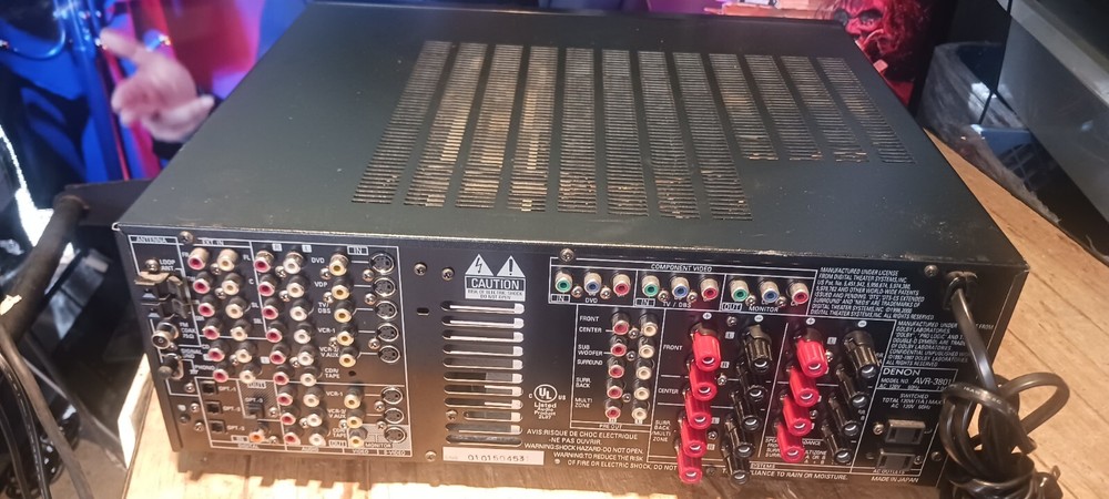 Denon AVR-3801 Precision Audio Component AV Surround Receiver