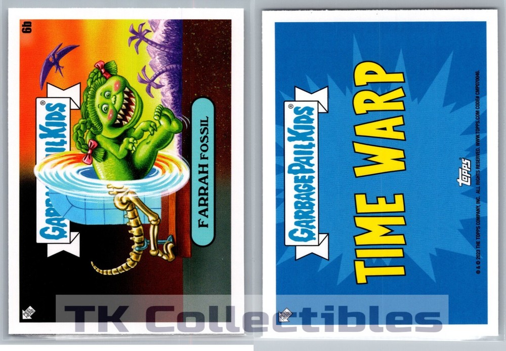 2023 Garbage Pail Kids InterGOOlactic Mayhem Time Warp 20-Card Insert Set