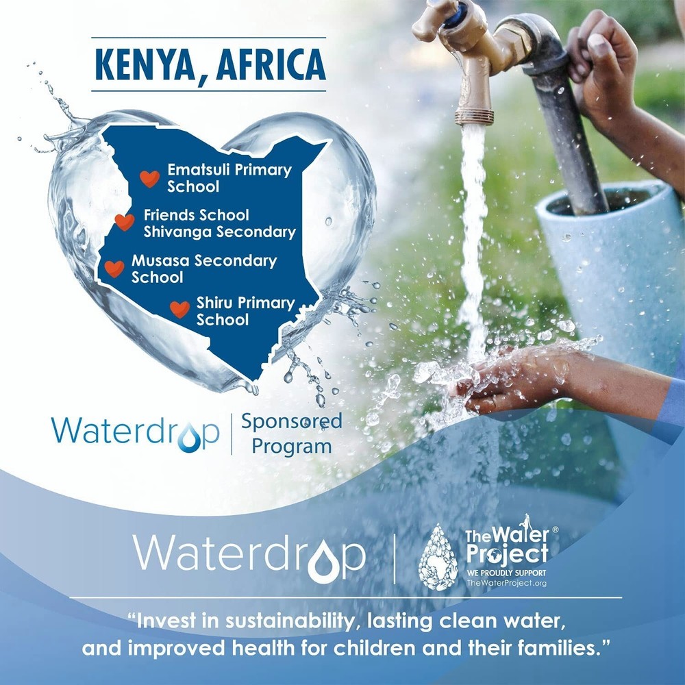 Waterdrop 5231JA2002A Refrigerator Water Filter, Replacement for LG® LT500P® (3)