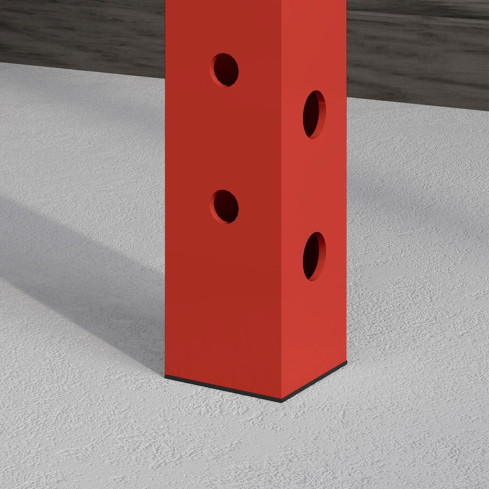 Folding Squat Rack with Adjustable Pull-Up Bar, 1000 Pounds Capacity Wall Mou...