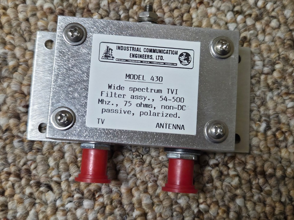 Dunestar and I.C.E. TV interference filters