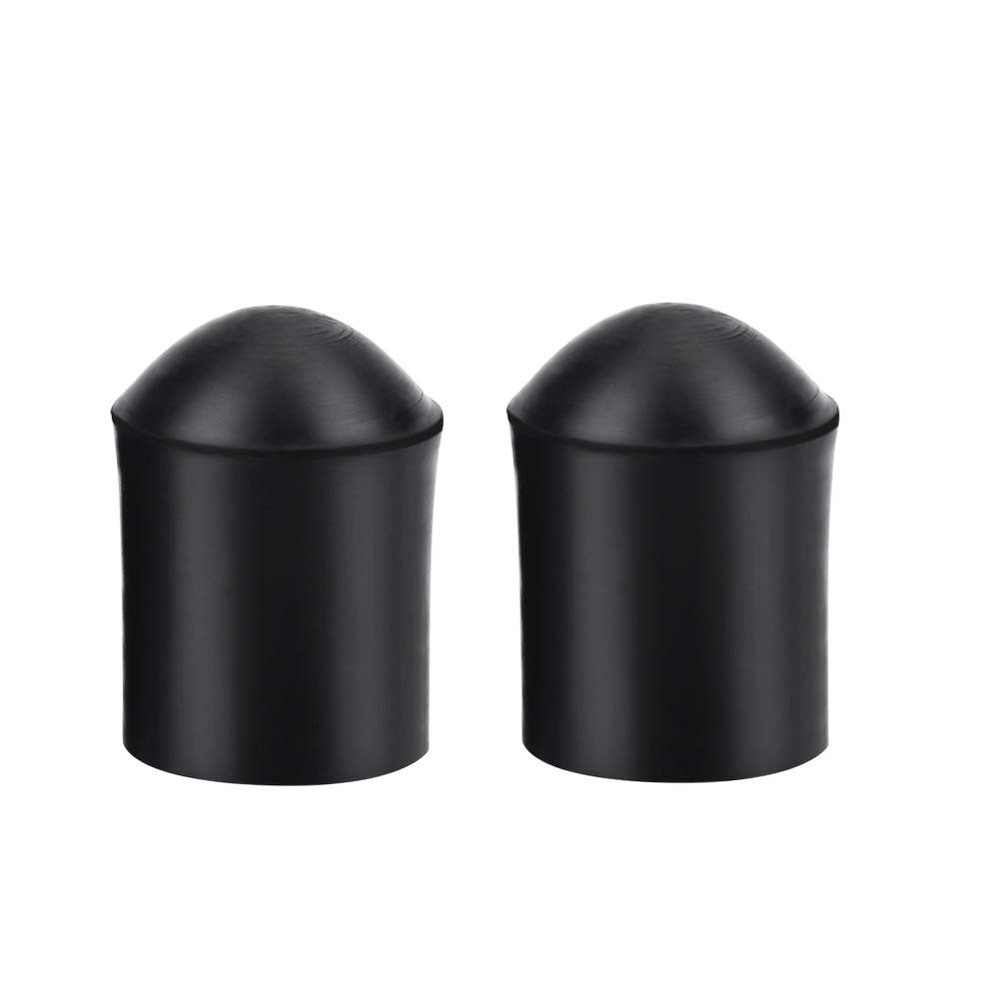 Double Bass Endpin Rubber Tip 2pcs Black
