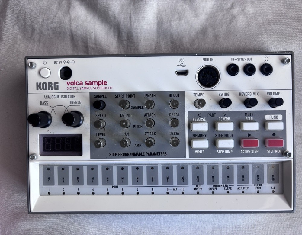 Korg Volca Sample Digital Sample Sequencer