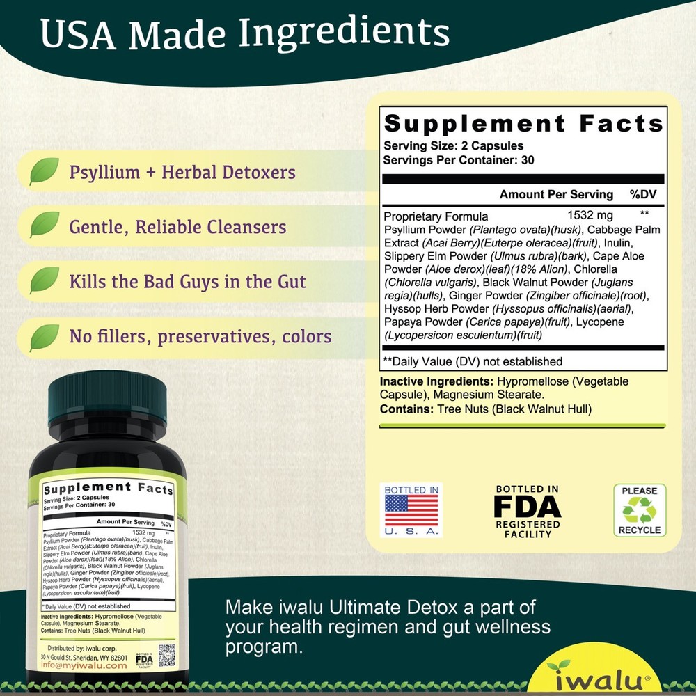 ULTIMATE DETOX | #1 Laxatives | *FAST FREE SHIPPING* Same Day